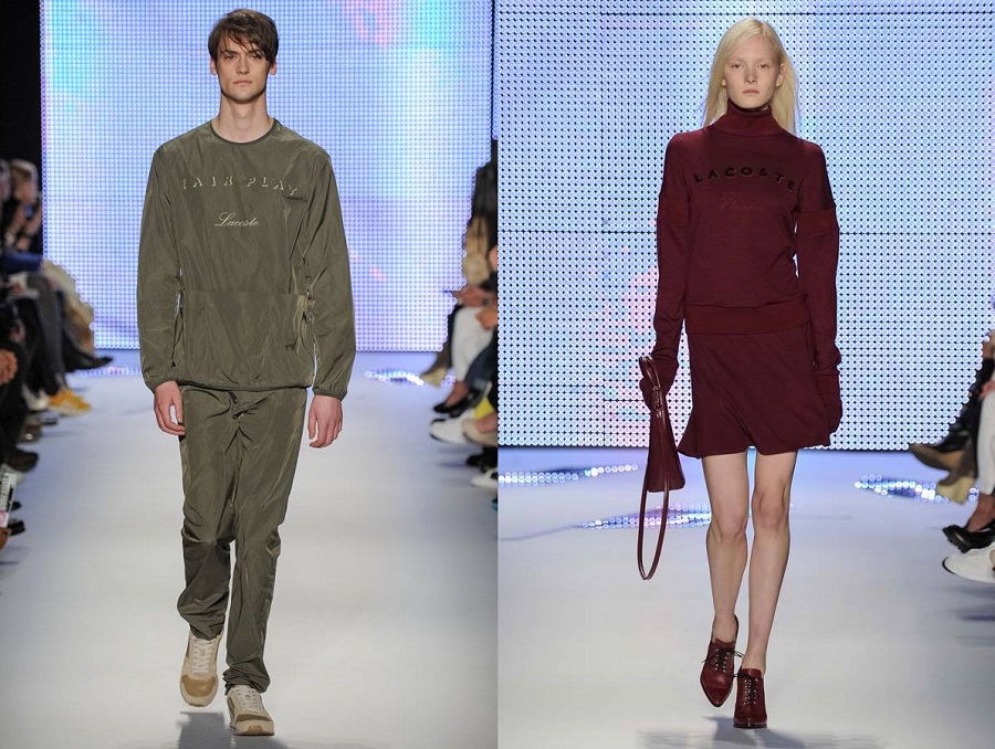 Lacoste, collection automne/hiver 2014