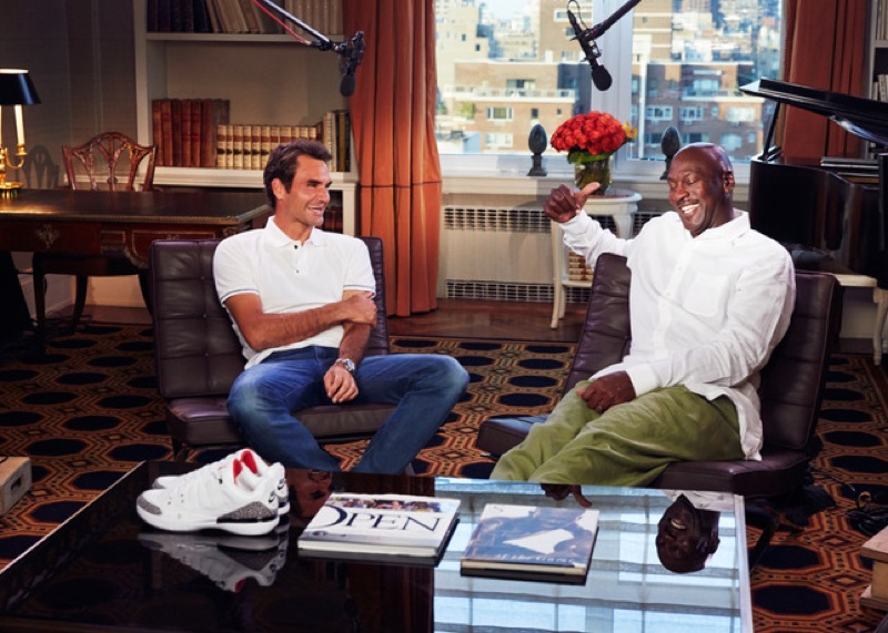 Federer lance son compte Instagram et inaugure son partenariat avec Jordan