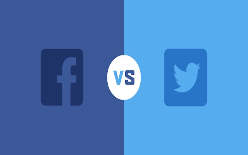 facebook vs Twitter