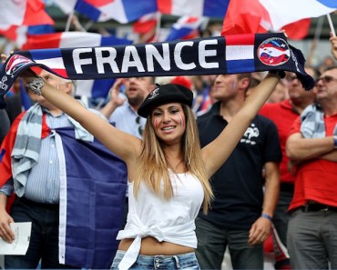 france jolie supportrice