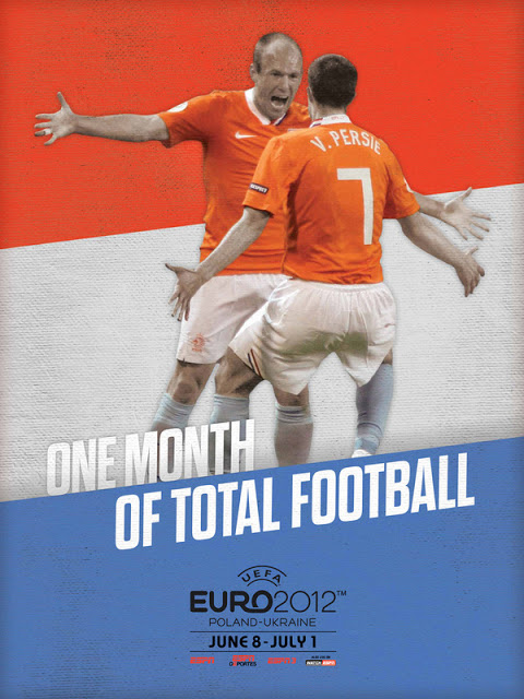 ESPN fête l'Euro 2012 en poster - Pays-Bas - Hollande